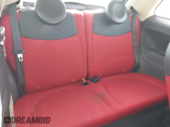 2013 FIAT 500 Pop with VIN 3C3CFFAR1DT674201, listed as a IAAI auction lot 41057297 with 108,297 mi miles. Bid and sale history available at carsss.com. Image 8.