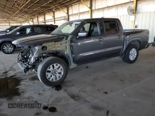 2022 Nissan Frontier SV with VIN 1N6ED1EJ4NN618009, listed as a Copart auction lot 61503845 with 61,743 mi miles and Salvage title. Bid and sale history available at DreamBid. Image 1.