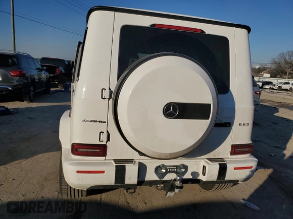 2021 Mercedes-Benz G 63 AMG with VIN W1NYC7HJ6MX394741, listed as a Copart auction lot 41465654 with Not Provided miles and . Bid and sale history available at DreamBid. Image 6.
