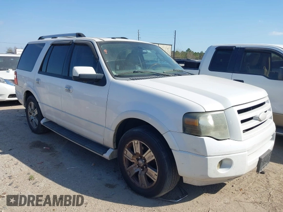 2009 Ford Expedition Limited z VIN 1FMFU19589EB00894, wystawiony jako IAAI lot #41703534 z przebiegiem 205 104 mil mil oraz . Historia ofert i sprzedaży dostępna na DreamBid. Obrazek 1.