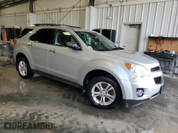 2012 Chevrolet Equinox LTZ with VIN 2GNFLGEK9C6263210, listed as a Copart auction lot 37950943 with 123,159 mi miles and Salvage Title. Bid and sale history available at carsss.com. Image 4.