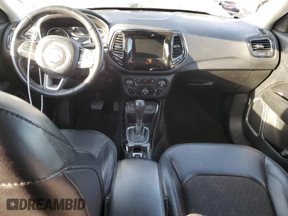 2020 Jeep Compass Altitude with VIN 3C4NJCBB9LT176748, listed as a Copart auction lot 50123145 with 87,018 mi miles and Clean Title. Bid and sale history available at carsss.com. Image 8.