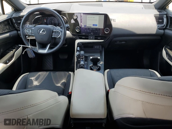 2023 Lexus NX 350h с VIN JTJAKCEZ7P5008145, выставлен на аукционе Copart как лот 58982475 с пробегом 21 051 миль миль и Списание • Salvage title. История ставок и продаж доступна на DreamBid. Изображение 8.