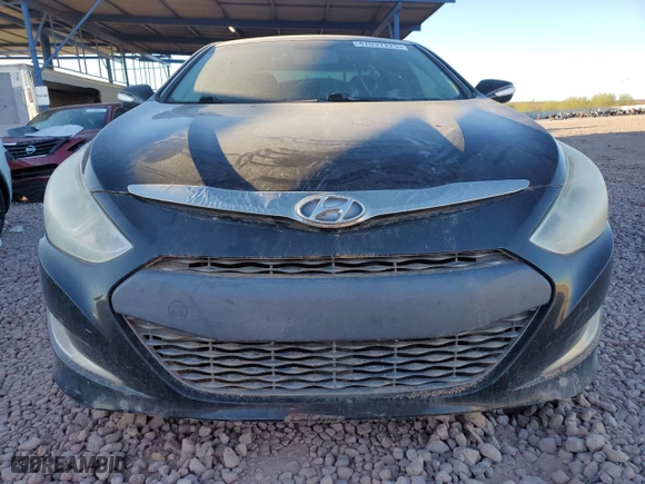 2012 Hyundai Sonata Hybrid with VIN KMHEC4A49CA029304, listed as a Copart auction lot 47037225 with 126,522 mi miles and Clean Title. Bid and sale history available at carsss.com. Image 5.