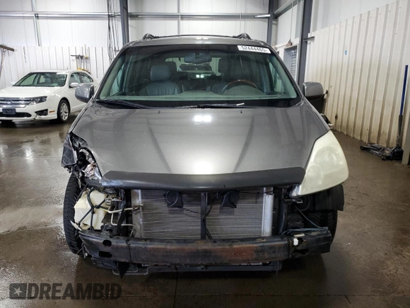 2004 Toyota Sienna XLE with VIN 5TDBA22CX4S020459, listed as a Copart auction lot 52444465 with 264,508 mi miles and Salvage Title. Bid and sale history available at carsss.com. Image 5.
