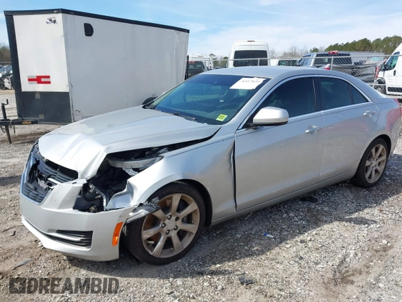 2016 Cadillac ATS Standard RWD with VIN 1G6AA5RA6G0101521, listed as a IAAI auction lot 41617029 with 94,356 mi miles and . Bid and sale history available at DreamBid. Image 2.
