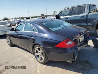 2006 Mercedes-Benz CLS-Class with VIN WDDDJ75X46A059381, listed as a Copart auction lot 77848484 with 102,460 mi miles and Salvage Title. Bid and sale history available at carsss.com. Image 2.