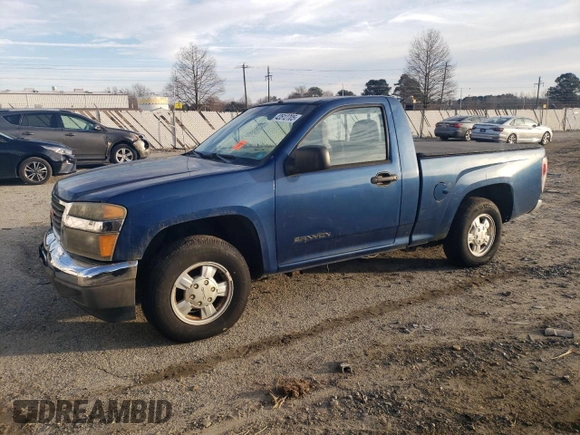 2005 GMC Canyon SL Z85 with VIN 1GTCS148858240144, listed as a Copart auction lot 43512705 with 0 mi miles and Clean Title. Bid and sale history available at carsss.com. Image 1.