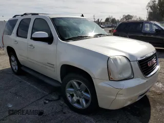 2011 GMC Yukon SLT with VIN 1GKS1CE05BR400428, listed as a Copart auction lot 43606335 with 0 mi miles and Salvage Title. Bid and sale history available at carsss.com. Image 4.