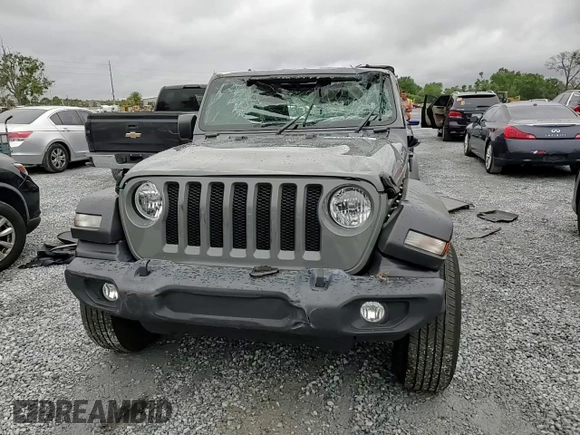 2021 Jeep Wrangler Sport with VIN 1C4GJXAN2MW699133, listed as a Copart auction lot 51994985 with 47,923 mi miles and Non Repairable. Bid and sale history available at DreamBid. Image 12.