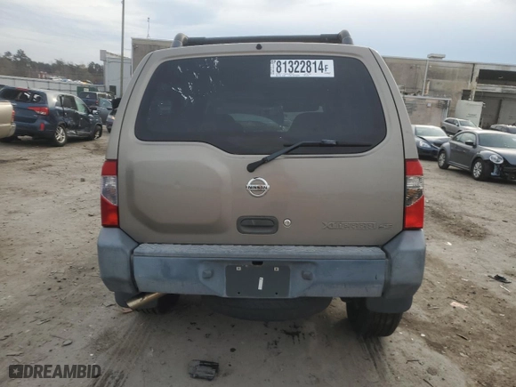 2003 Nissan Xterra SE with VIN 5N1ED28Y83C693849, listed as a Copart auction lot 81322814 with 114,287 mi miles and Salvage Title. Bid and sale history available at carsss.com. Image 6.