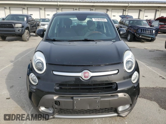 2014 FIAT 500L Trekking z VIN ZFBCFADH5EZ005847, wystawiony jako Copart lot #53369205 z przebiegiem 82 148 mil mil oraz Szkoda całkowita • Salvage title. Historia ofert i sprzedaży dostępna na DreamBid. Obrazek 5.
