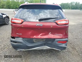 2017 Jeep Cherokee Limited z VIN 1C4PJMDB4HW599461, wystawiony jako Copart lot #56180745 z przebiegiem 42 874 mil mil oraz Szkoda całkowita • Salvage title. Historia ofert i sprzedaży dostępna na DreamBid. Obrazek 6.