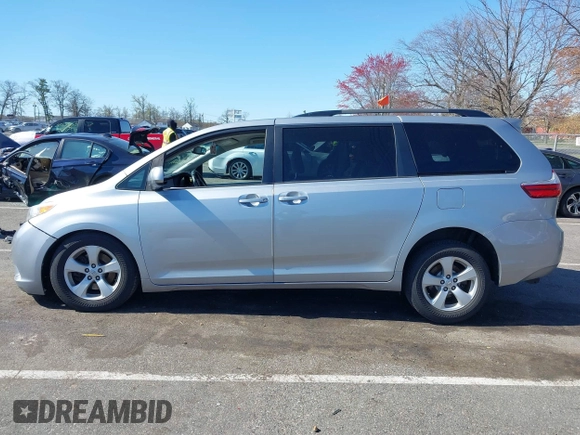 2015 Toyota Sienna LE AAS with VIN 5TDKK3DC0FS663826, listed as a IAAI auction lot 42050229 with 126,971 mi miles and . Bid and sale history available at DreamBid. Image 14.