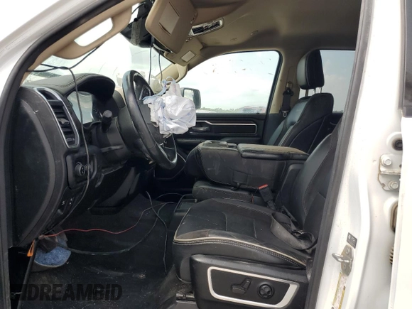2021 Ram 1500 Laramie with VIN 1C6SRFDT9MN771658, listed as a Copart auction lot 54327585 with 86,062 mi miles and Salvage Title. Bid and sale history available at carsss.com. Image 7.