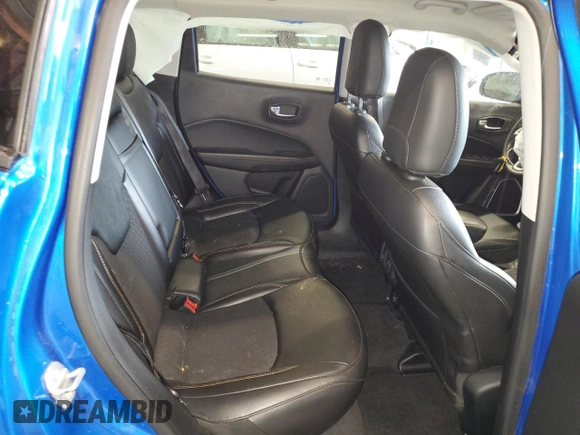 2020 Jeep Compass Latitude with VIN 3C4NJDBBXLT143215, listed as a Copart auction lot 60792385 with Not provided miles and Salvage title. Bid and sale history available at DreamBid. Image 11.
