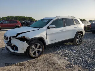 2019 Jeep Cherokee Limited with VIN 1C4PJMDX7KD193995, listed as a Copart auction lot 50142795 with 32,779 mi miles and Salvage Title. Bid and sale history available at carsss.com. Image 1.