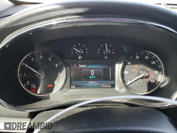 2020 Buick Encore Preferred with VIN KL4CJASB8LB342636, listed as a Copart auction lot 46367495 with 57,517 mi miles and Salvage Title. Bid and sale history available at DreamBid. Image 9.