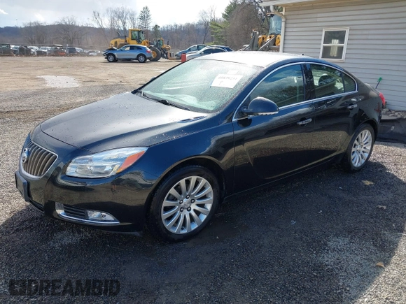 2012 Buick Regal Premium 1 with VIN 2G4GS5EK5C9124853, listed as a IAAI auction lot 41839231 with 98,993 mi miles. Bid and sale history available at carsss.com. Image 2.