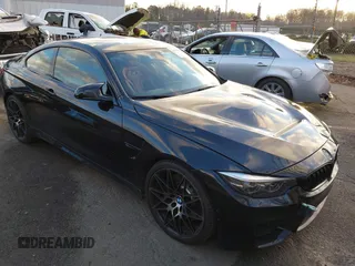 2018 BMW M4 with VIN WBS4Y9C57JAC87432, listed as a IAAI auction lot 41072891 with 44,868 mi miles. Bid and sale history available at carsss.com. Image 1.