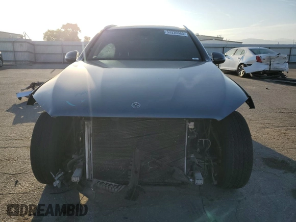 2020 Mercedes-Benz GLC 300 with VIN W1N0G8DBXLF763269, listed as a Copart auction lot 53330685 with 58,342 mi miles and Salvage title. Bid and sale history available at DreamBid. Image 5.