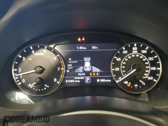 2020 Infiniti QX50 Luxe z VIN 3PCAJ5M3XLF101376, wystawiony jako Copart lot #55224945 z przebiegiem 61 065 mil mil oraz Szkoda całkowita • Salvage title. Historia ofert i sprzedaży dostępna na DreamBid. Obrazek 9.