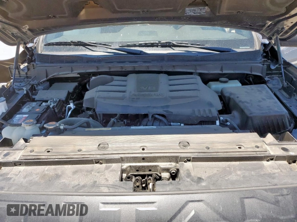 2023 Nissan Titan SV with VIN 1N6AA1ED1PN104669, listed as a Copart auction lot 57954215 with 40,955 mi miles and Salvage title. Bid and sale history available at DreamBid. Image 11.