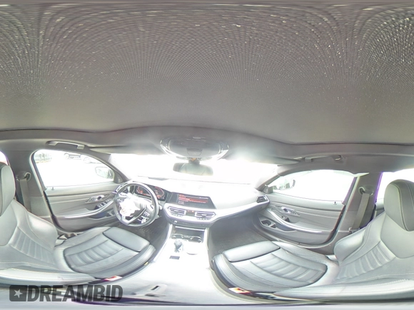 2019 BMW 3 Series 330i xDrive with VIN WBA5R7C53KFH26429, listed as a Copart auction lot 48379825 with 52,536 mi miles and Salvage title. Bid and sale history available at DreamBid. Image 13.