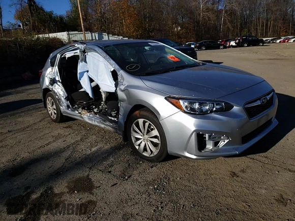 2017 Subaru Impreza with VIN 4S3GTAA67H3714202, listed as a Copart auction lot 65559482 with 0 mi miles. Bid and sale history available at carsss.com. Image 11.