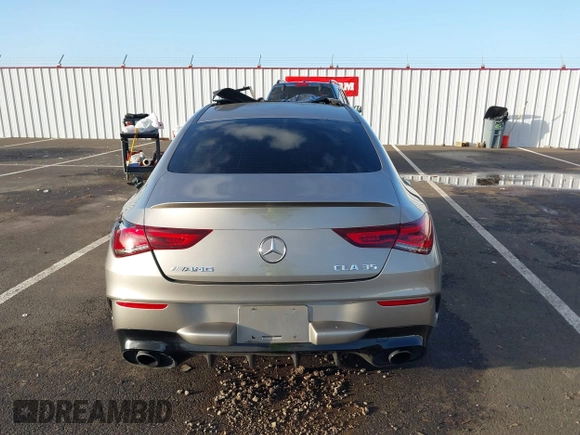 2020 Mercedes-Benz CLA with VIN WDD5J5BB7LN057291, listed as a IAAI auction lot 41663859 with 1 mi miles. Bid and sale history available at carsss.com. Image 15.