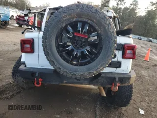 2021 Jeep Wrangler Unlimited Rubicon с VIN 1C4HJXFG1MW759580, выставлен на аукционе Copart как лот 42526775 с пробегом Не указан миль и Списание • Salvage title. История ставок и продаж доступна на DreamBid. Изображение 6.