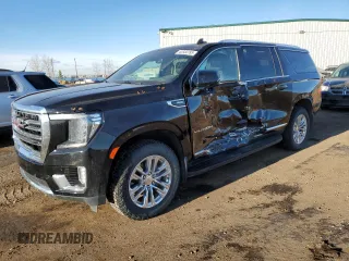 2023 GMC Yukon XL SLT with VIN 1GKS2GKD8PR229094, listed as a Copart auction lot 42544765 with 52,548 mi miles and Salvage Title. Bid and sale history available at carsss.com. Image 1.