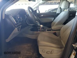 2021 Audi Q5 Premium Plus with VIN WA1BAAFY6M2071930, listed as a Copart auction lot 62777725 with 59,879 mi miles and Salvage title. Bid and sale history available at DreamBid. Image 7.