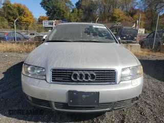 2002 Audi A4 3.0L with VIN WAULT68E22A111344, listed as a Copart auction lot 76716774 with 195,583 mi miles and Salvage Title. Bid and sale history available at carsss.com. Image 5.
