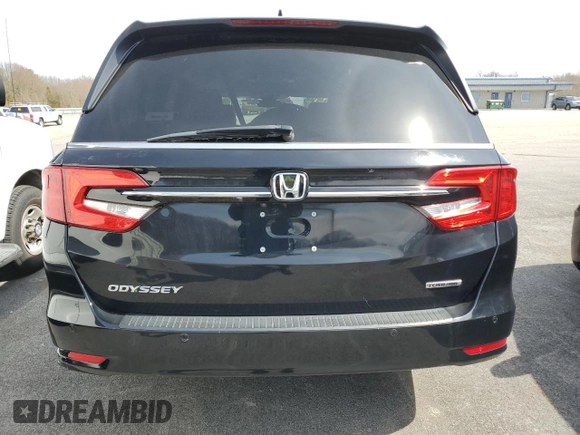 2021 Honda Odyssey Touring with VIN 5FNRL6H89MB008147, listed as a Copart auction lot 49830205 with 58,632 mi miles and Clean Title. Bid and sale history available at carsss.com. Image 6.