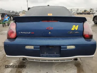 2003 Chevrolet Monte Carlo SS with VIN 2G1WX15K539338082, listed as a Copart auction lot 81470164 with 0 mi miles and Salvage Title. Bid and sale history available at carsss.com. Image 6.