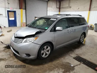 2016 Toyota Sienna LE AAS with VIN 5TDKK3DC5GS697794, listed as a Copart auction lot 50145565 with 96,273 mi miles and Salvage Title. Bid and sale history available at carsss.com. Image 1.