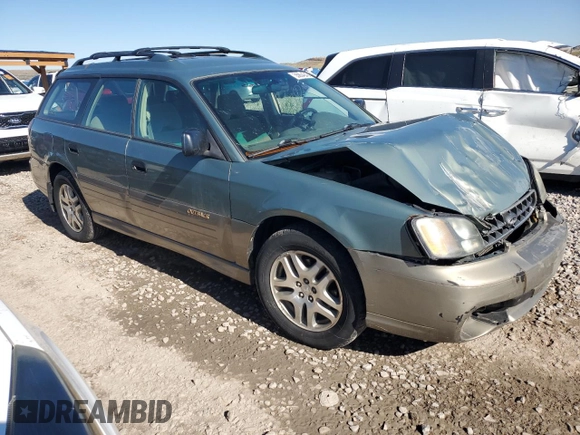 2003 Subaru Legacy Outback z VIN 4S3BH675937643240, wystawiony jako Copart lot #55864245 z przebiegiem 148 660 mil mil oraz Szkoda całkowita • Salvage title. Historia ofert i sprzedaży dostępna na DreamBid. Obrazek 4.