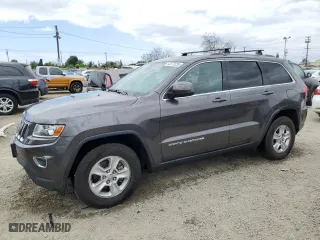 2014 Jeep Grand Cherokee Laredo with VIN 1C4RJEAG6EC225350, listed as a Copart auction lot 53573235 with 135,000 mi miles and Clean Title. Bid and sale history available at carsss.com. Image 1.