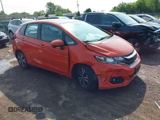 2019 Honda Fit EX z VIN 3HGGK5H88KM711558, wystawiony jako IAAI lot #42392968 z przebiegiem 48 811 mil mil oraz . Historia ofert i sprzedaży dostępna na DreamBid. Obrazek 1.