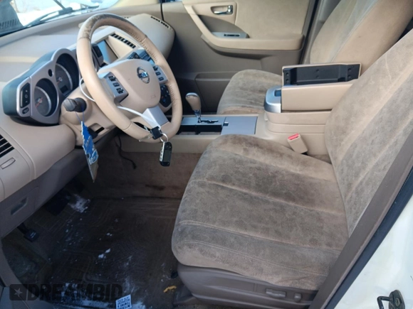 2006 Nissan Murano S with VIN JN8AZ08T26W425013, listed as a Copart auction lot 46355165 with 170,251 mi miles and Salvage Title. Bid and sale history available at carsss.com. Image 7.