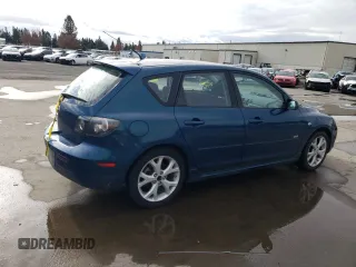 2008 Mazda 3 S Touring with VIN JM1BK343X81810444, listed as a Copart auction lot 50779035 with 129,463 mi miles and Salvage Title. Bid and sale history available at DreamBid. Image 3.