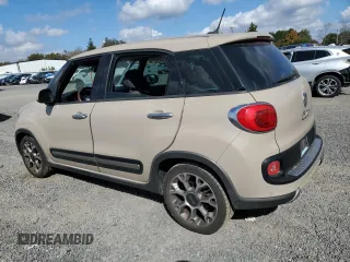 2014 FIAT 500L Trekking with VIN ZFBCFADH2EZ008916, listed as a Copart auction lot 78419814 with 97,021 mi miles and Salvage Title. Bid and sale history available at carsss.com. Image 2.