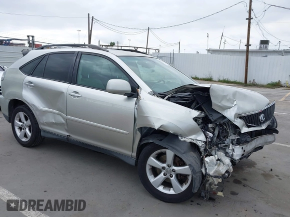 2007 Lexus RX 350 with VIN JTJGK31U170004285, listed as a IAAI auction lot 42110940 with 202,101 mi miles and . Bid and sale history available at carsss.com. Image 1.