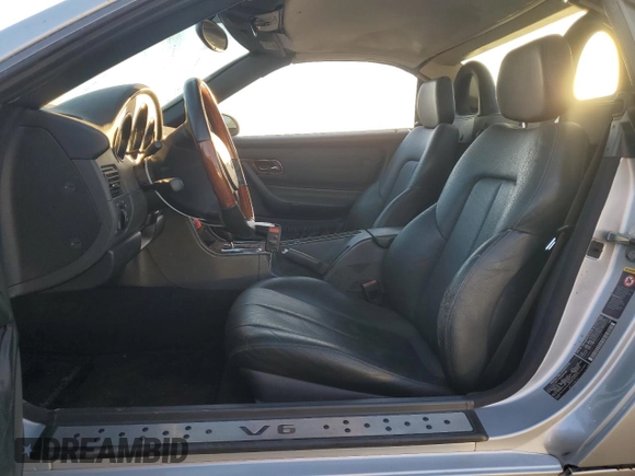 2002 Mercedes-Benz SLK-Class 3.2L with VIN WDBKK65F92F254162, listed as a Copart auction lot 78527984 with 113,194 mi miles and Salvage Title. Bid and sale history available at carsss.com. Image 7.