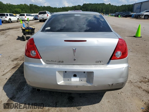 2006 Pontiac G6 GT with VIN 1G2ZH558464230447, listed as a Copart auction lot 62491755 with 157,596 mi miles and Salvage title. Bid and sale history available at DreamBid. Image 6.