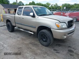 2005 Toyota Tundra SR5 with VIN 5TBBT44125S459330, listed as a IAAI auction lot 42409463 with 255,328 mi miles and . Bid and sale history available at DreamBid. Image 1.