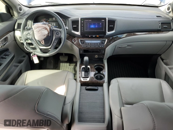 2016 Honda Pilot EX-L with VIN 5FNYF5H70GB038825, listed as a Copart auction lot 46482875 with 22,320 mi miles and Salvage Title. Bid and sale history available at DreamBid. Image 8.