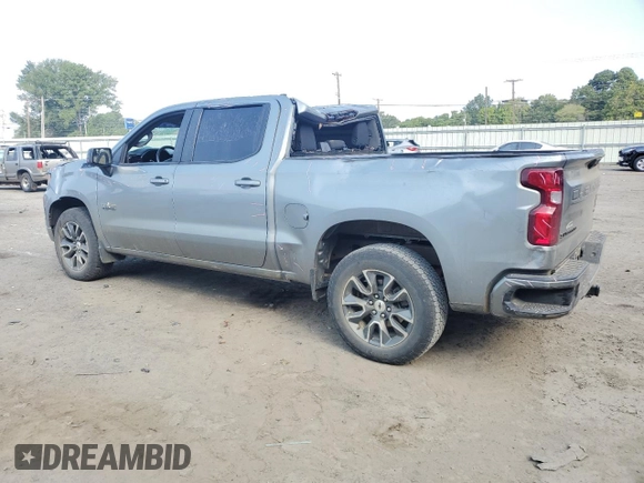 2023 Chevrolet Silverado 1500 RST with VIN 2GCUDEED4P1126097, listed as a Copart auction lot 68518414 with 31,462 mi miles and Salvage Title. Bid and sale history available at DreamBid. Image 2.