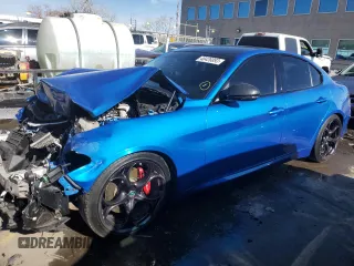 2017 Alfa Romeo Giulia Ti with VIN ZARFAEEN1H7559624, listed as a Copart auction lot 46426893 with 62,109 mi miles. Bid and sale history available at carsss.com. Image 1.